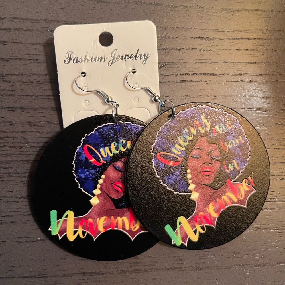 November Queen Earrings